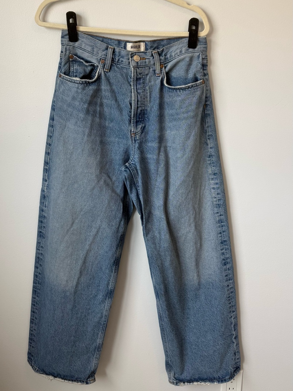AGOLDE LOW SLUNG JEANS - size 26